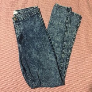 American Apparel Acid Wash Easy Jeans